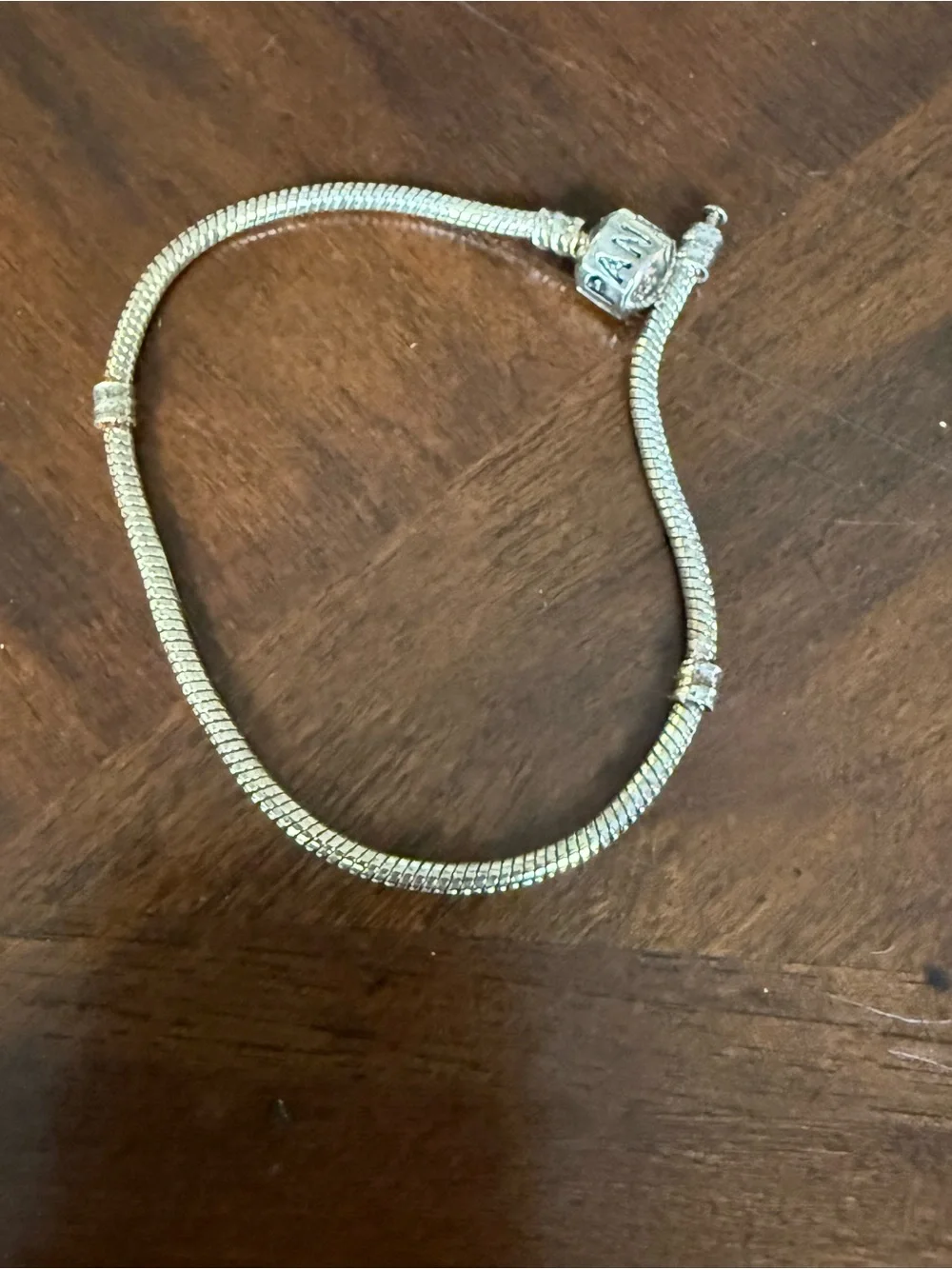 Pandora  Silver Snake Chain Bracelet